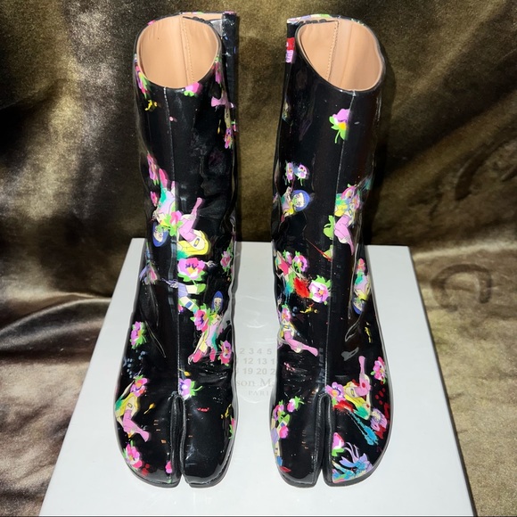 Maison martin margiela manga characters tabi boots size 38 - Picture 7 of 10